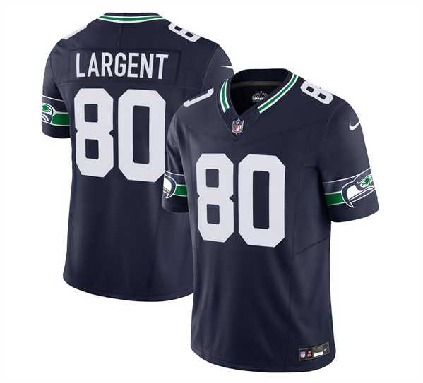Men & Women & Youth Seattle Seahawks #80 Steve Largent 2023 F.U.S.E. Navy Limited Jersey->seattle seahawks->NFL Jersey
